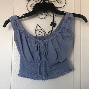 blue brandy top
